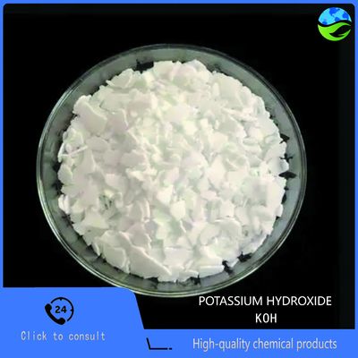 فلک های هیدروکسید پتاسیم / دانه های پتاسیم کاوستیک درجه صنعتی برای الکتروپلاستی و صابون سازی